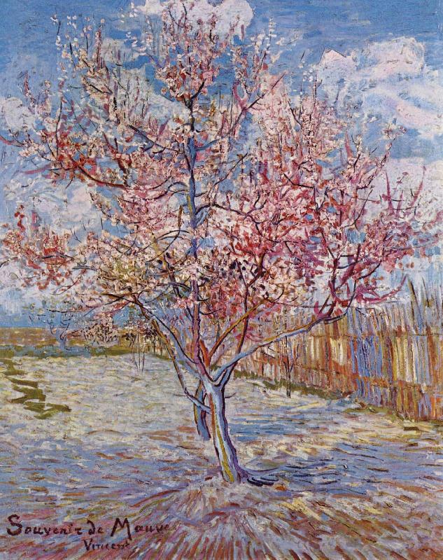 Vincent Van Gogh Flowering Orchards oil painting image